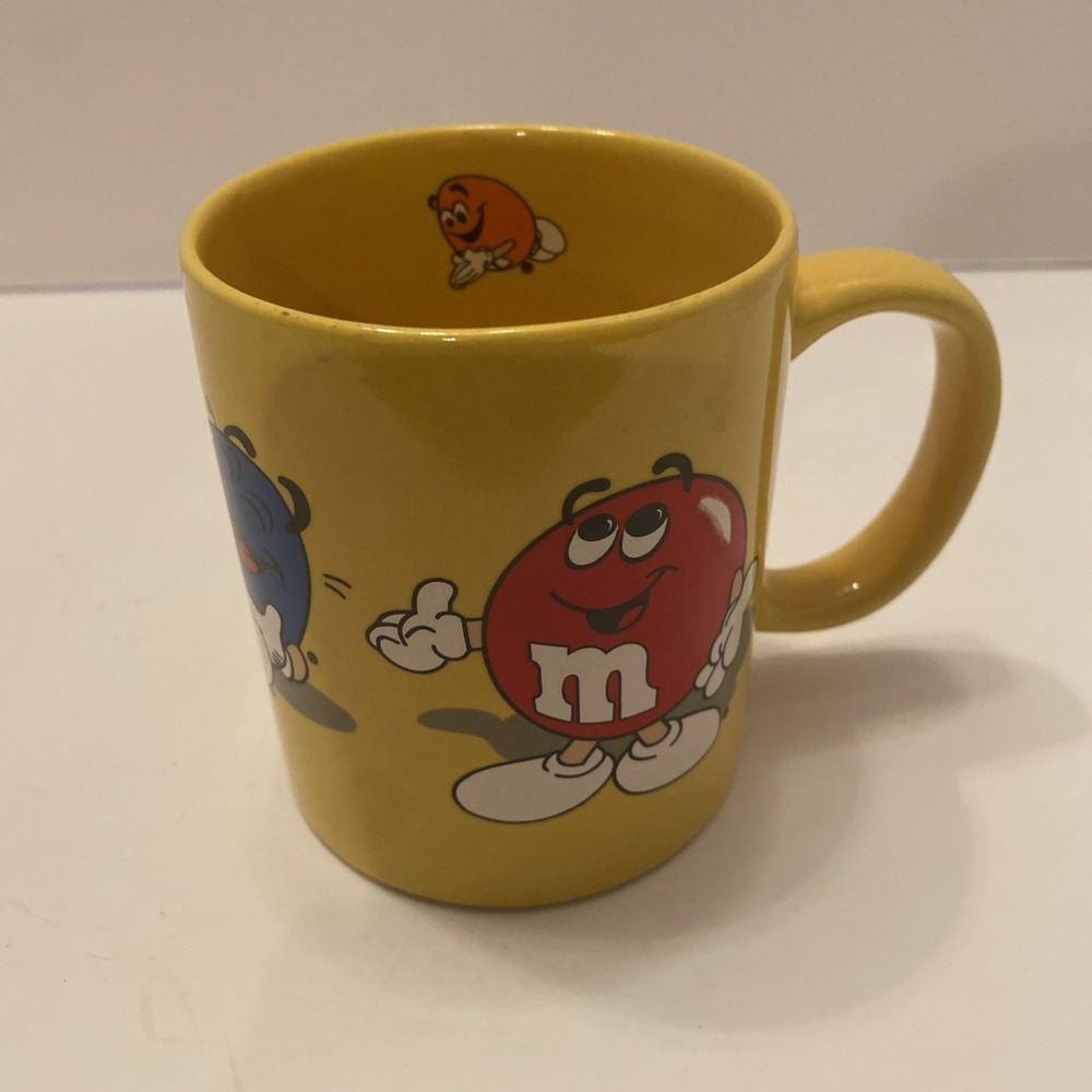 Vintage M&M Coffee Mug - 1996 - Mars Collectible Cup Coffee Mug‎